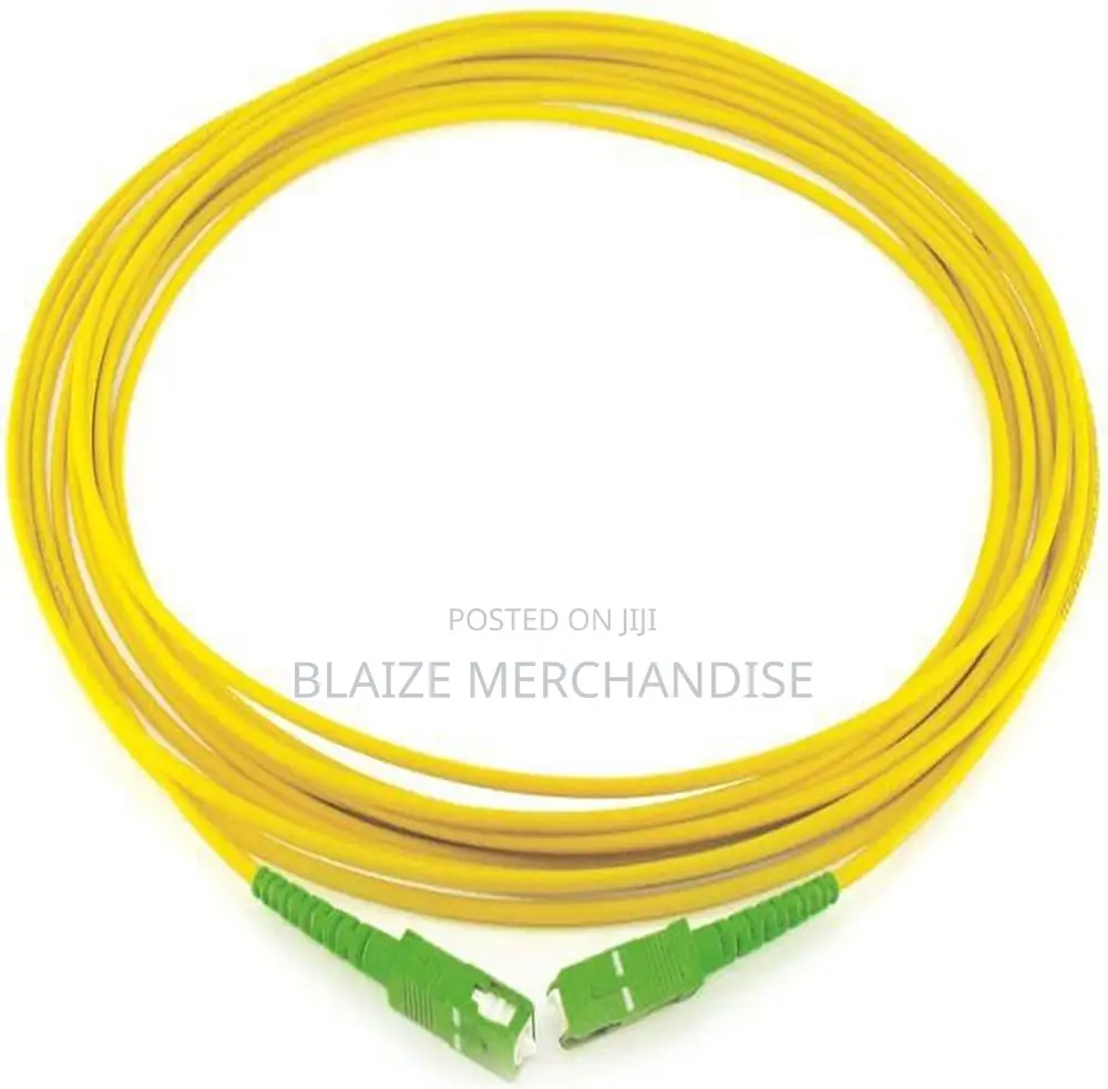 Optic Fiber Patch Cord Optical Yellow