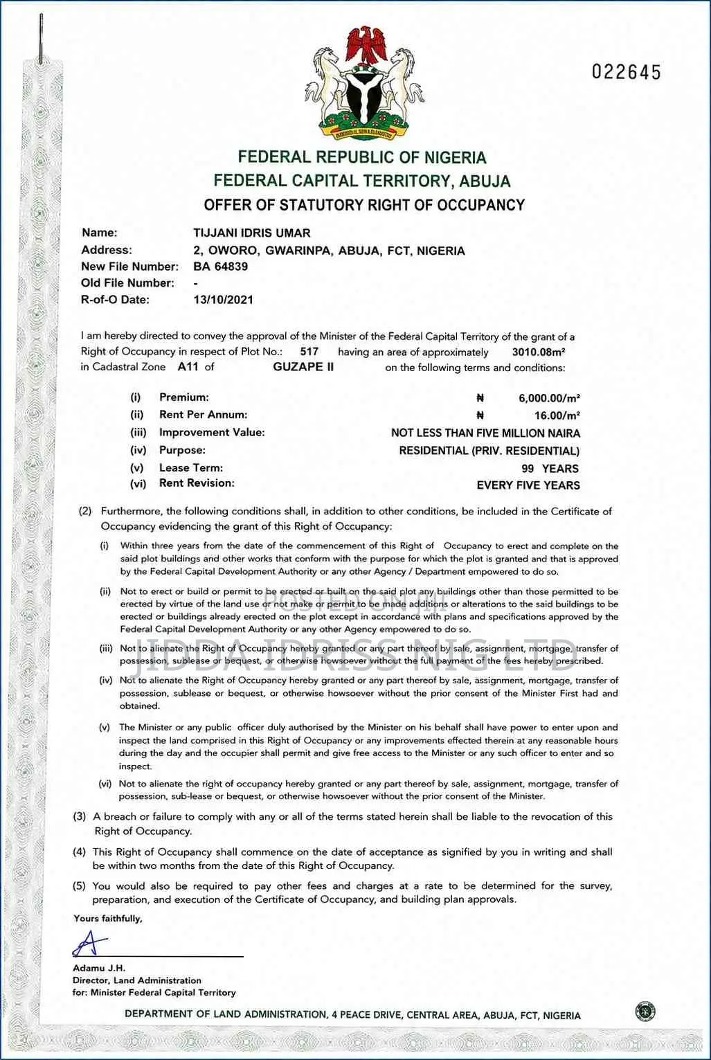 Guzape Ii Residential Plot for Sale