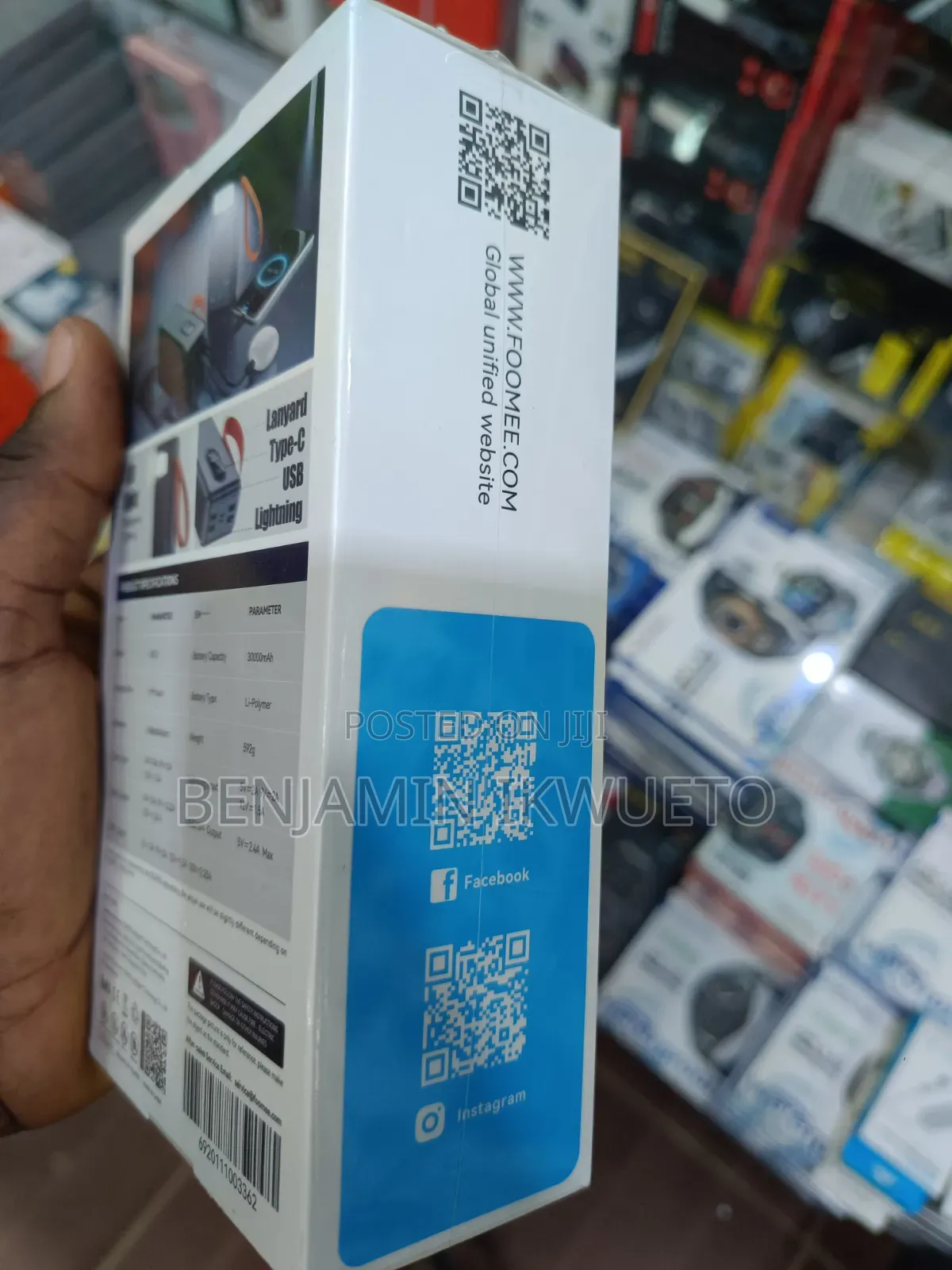 30000mah Power Bank (22.5w Charging Speed)
