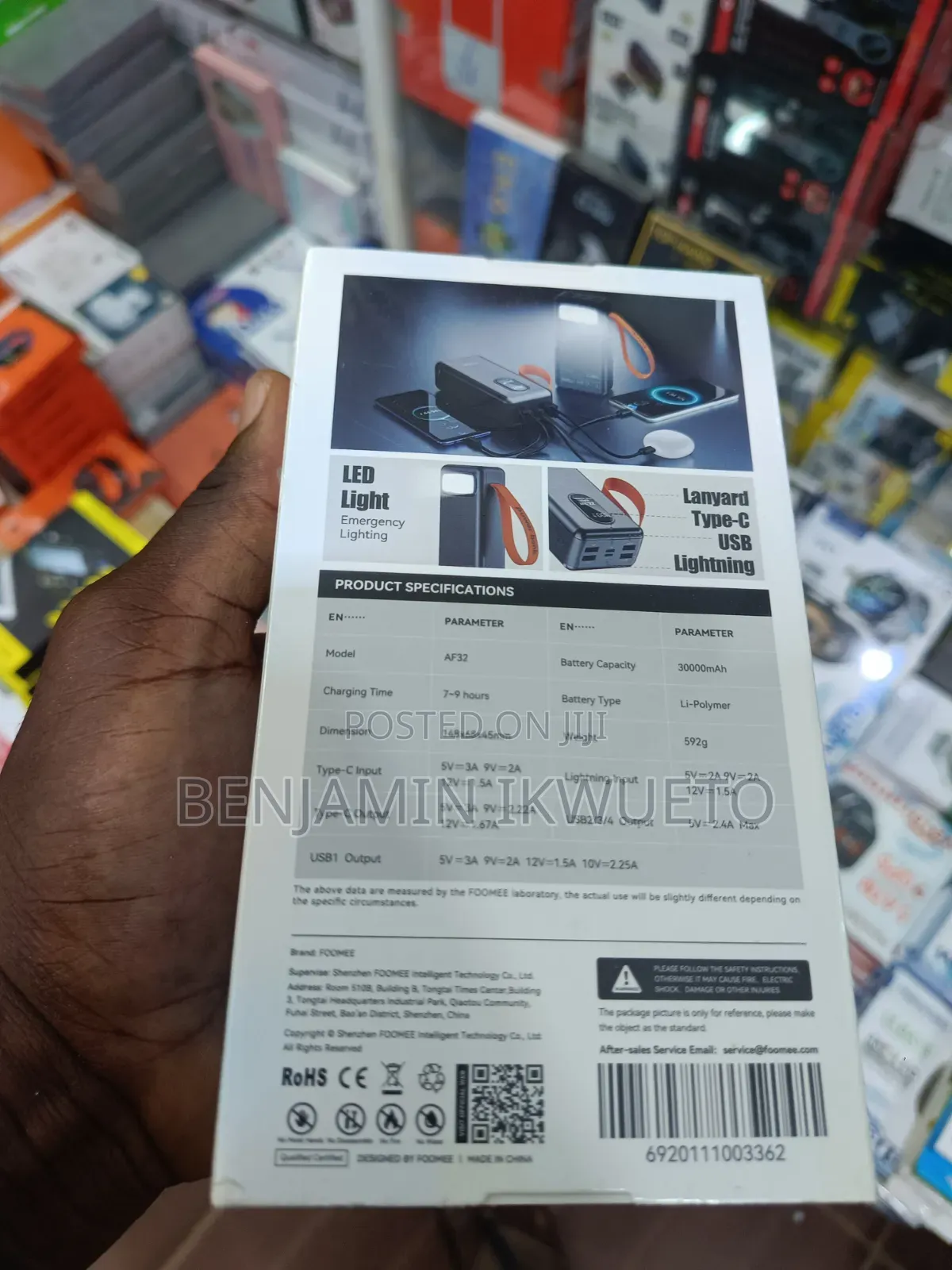30000mah Power Bank (22.5w Charging Speed)