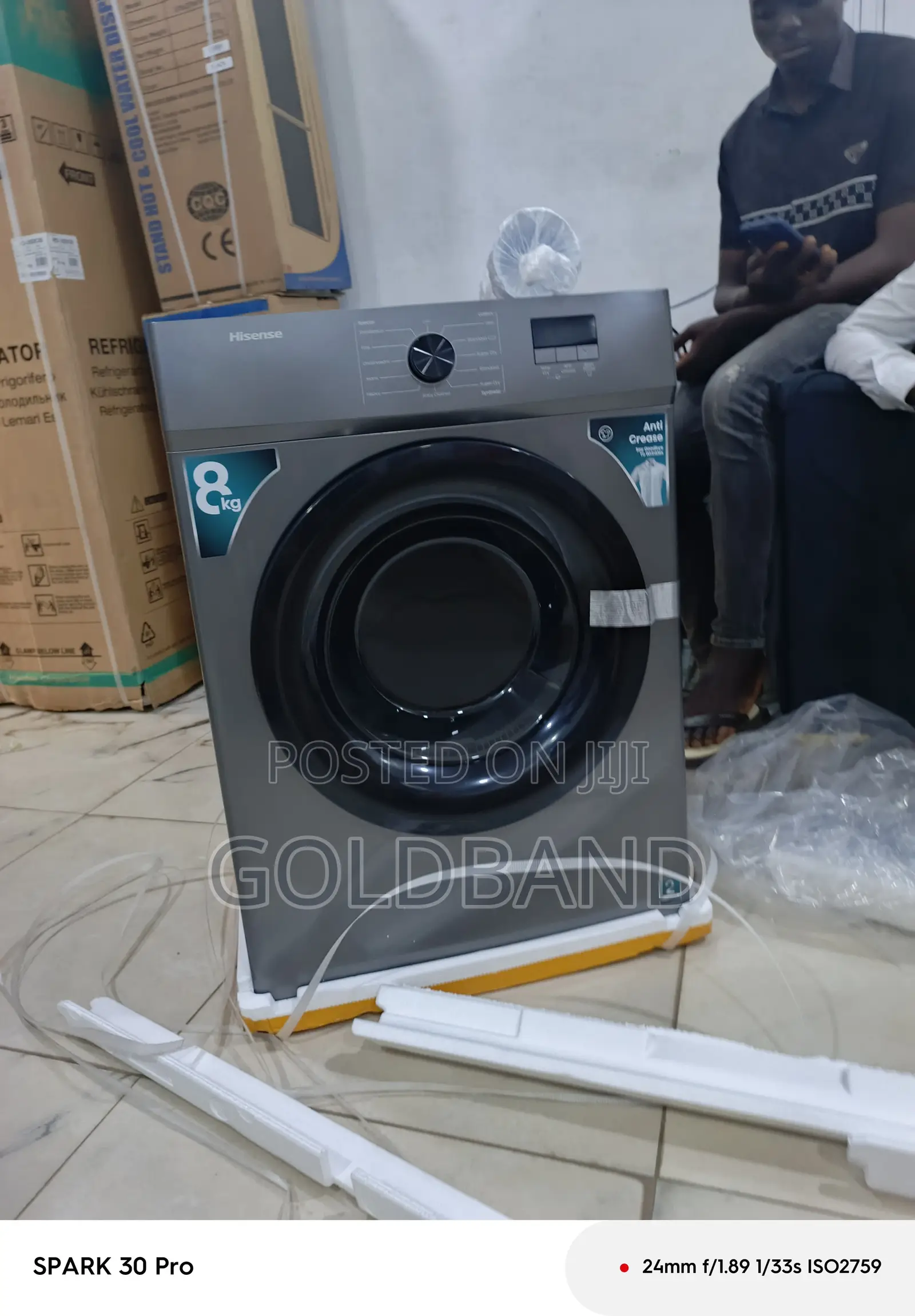 Hisense 8kg Front Load Dryer – Dv1w801ut