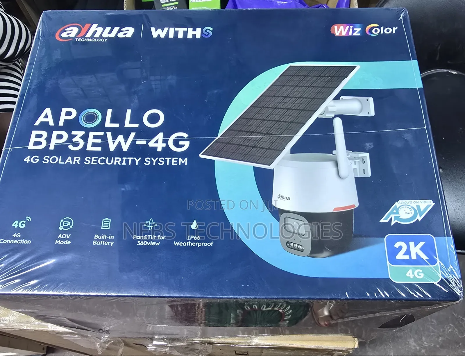 Dauha 4g Solar Camera Apollo Bp3ew-4g With Wiz Color