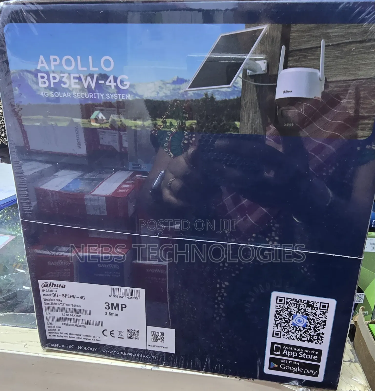 Dauha 4g Solar Camera Apollo Bp3ew-4g With Wiz Color
