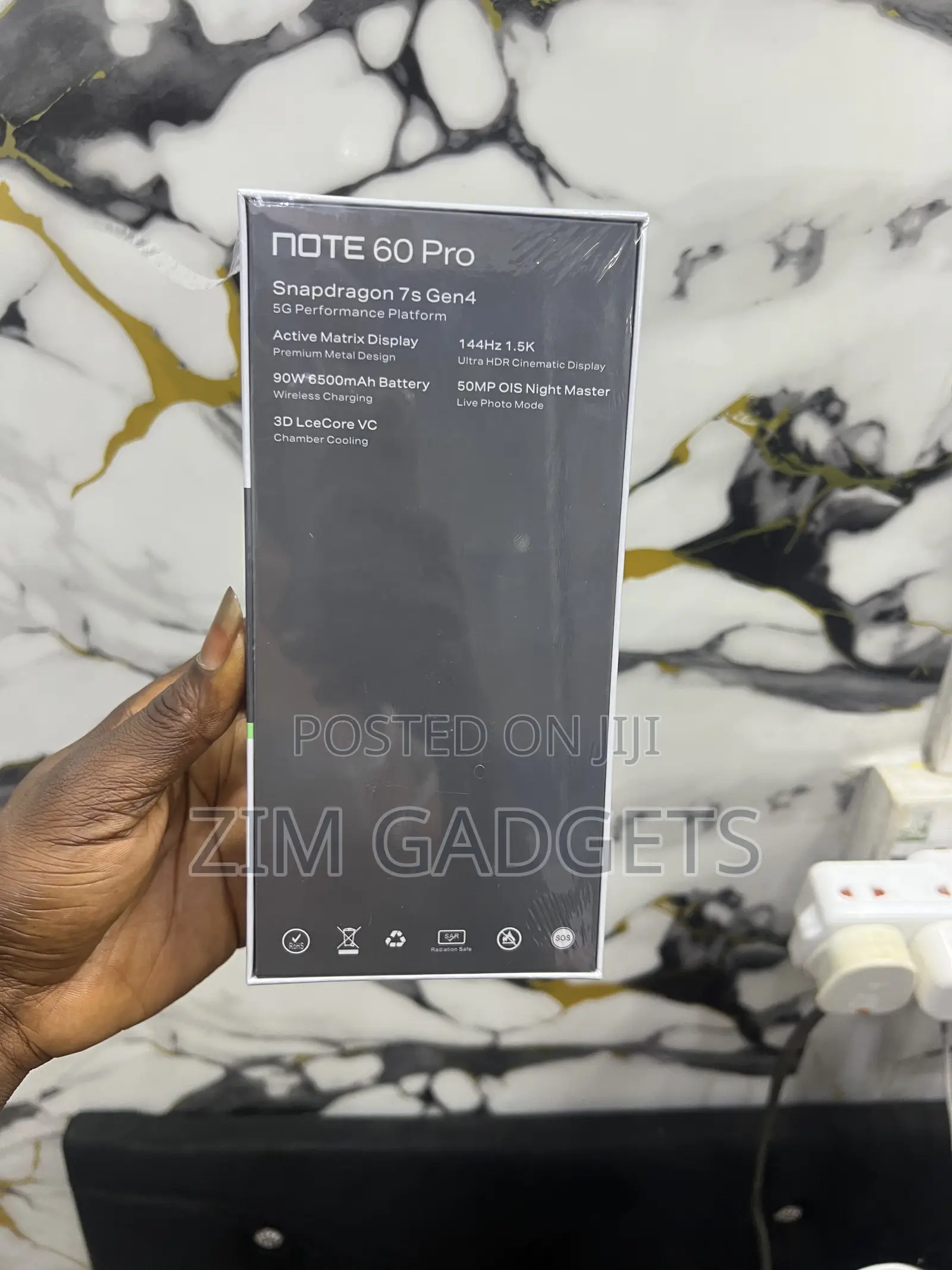 New Infinix Note 60 Pro 256 GB Orange