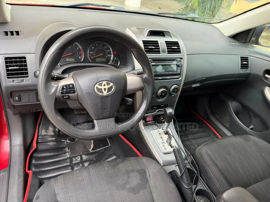 Toyota Corolla S 4dr Sedan (1.8L 4cyl 4A) 2012 Red