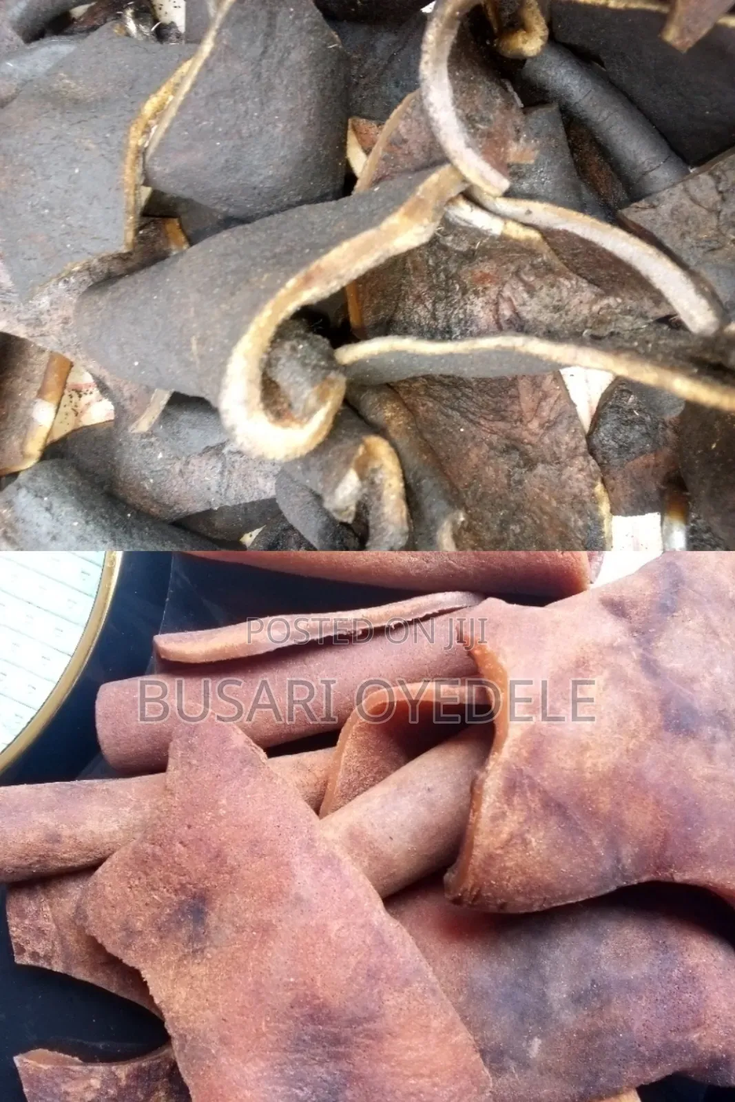 Washed and Dried Ponmo Ijebu