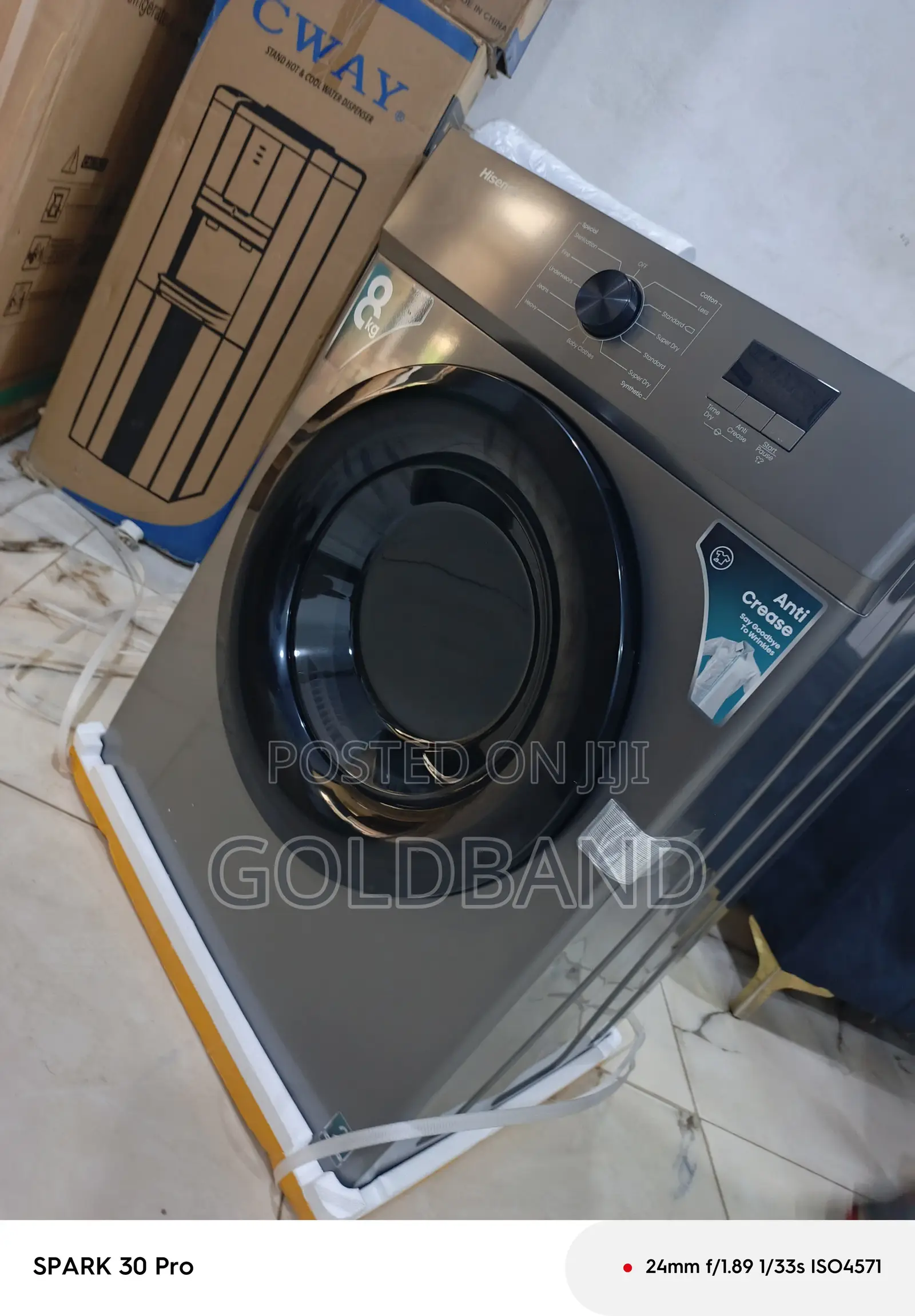 Hisense 8kg Vented Dryer With Child Lock