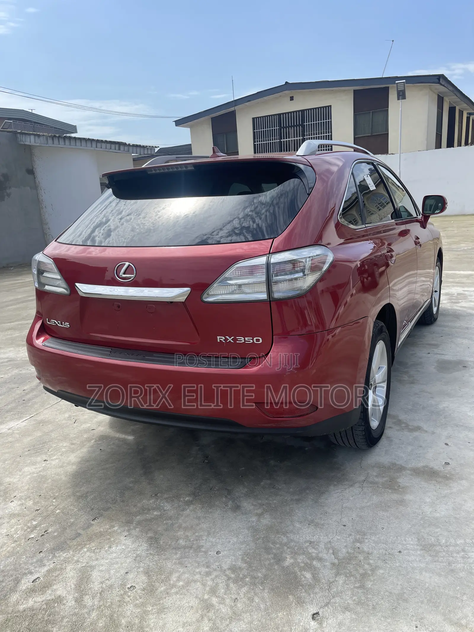 Lexus RX 2010 Red