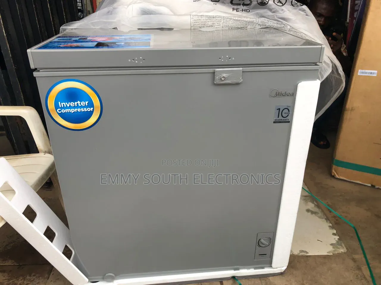 Midea Inverter Chest Deep Freezer 200 Liters