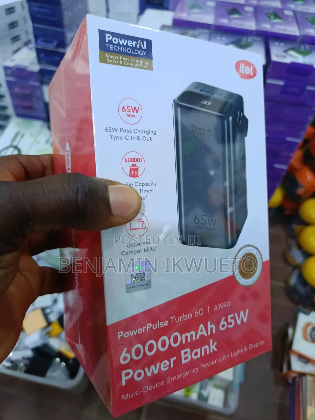 60,000mah Itel Power Bank