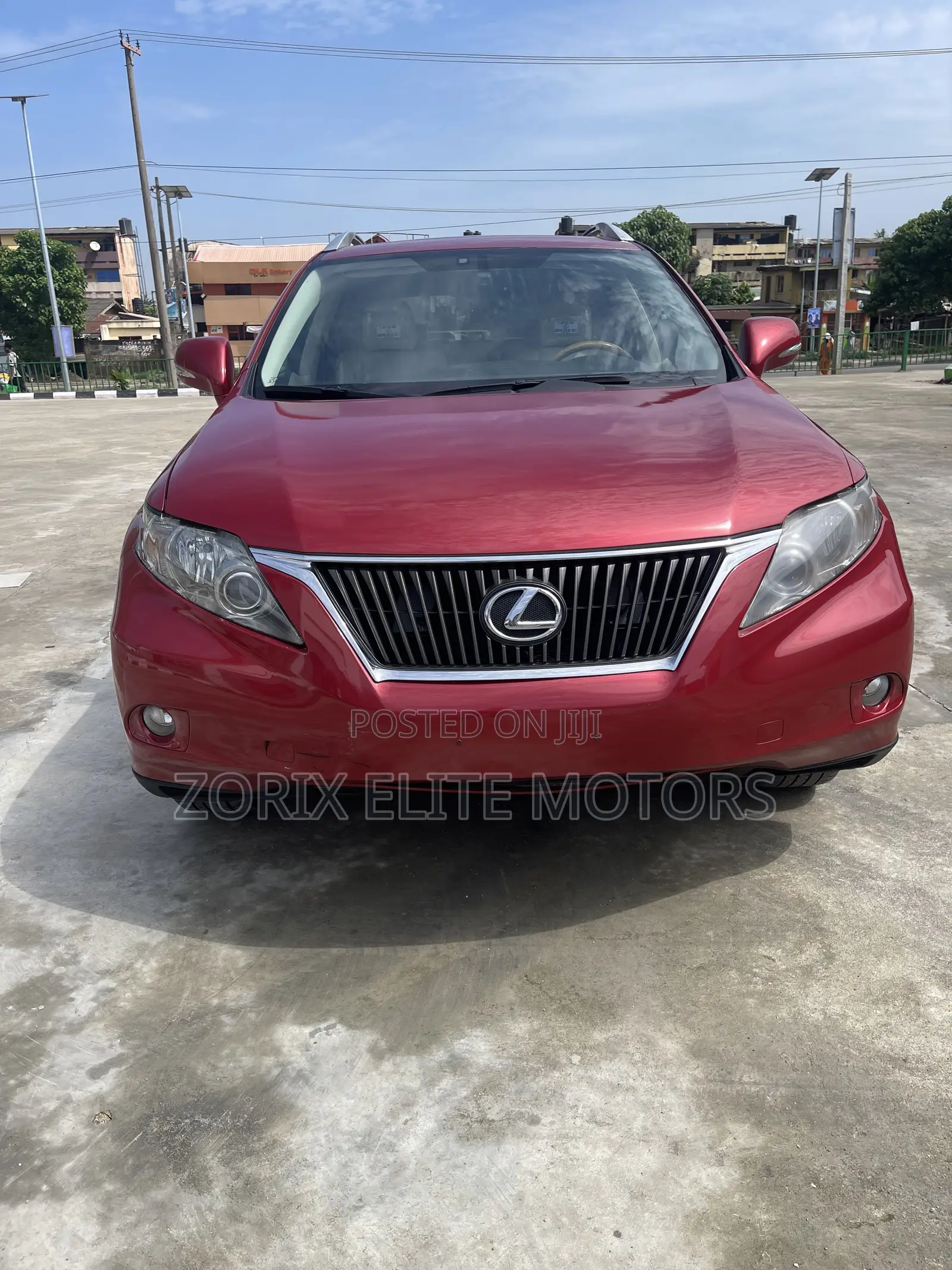 Lexus RX 2010 Red