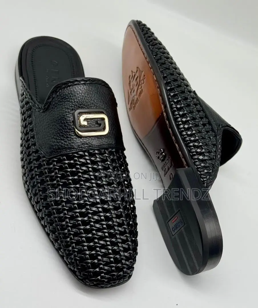 Genio Classic Half Shoes | High-Quality Executive Style
