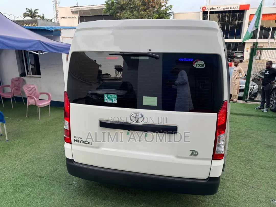 New Toyota HiAce 2025 White