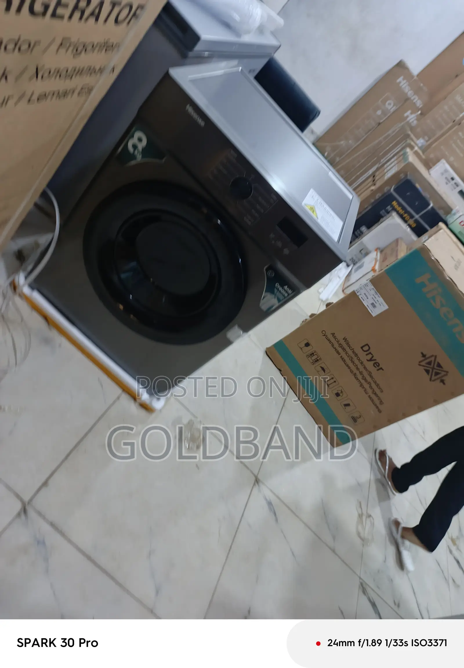 Hisense 8kg Dryer for Quick Drying Results
