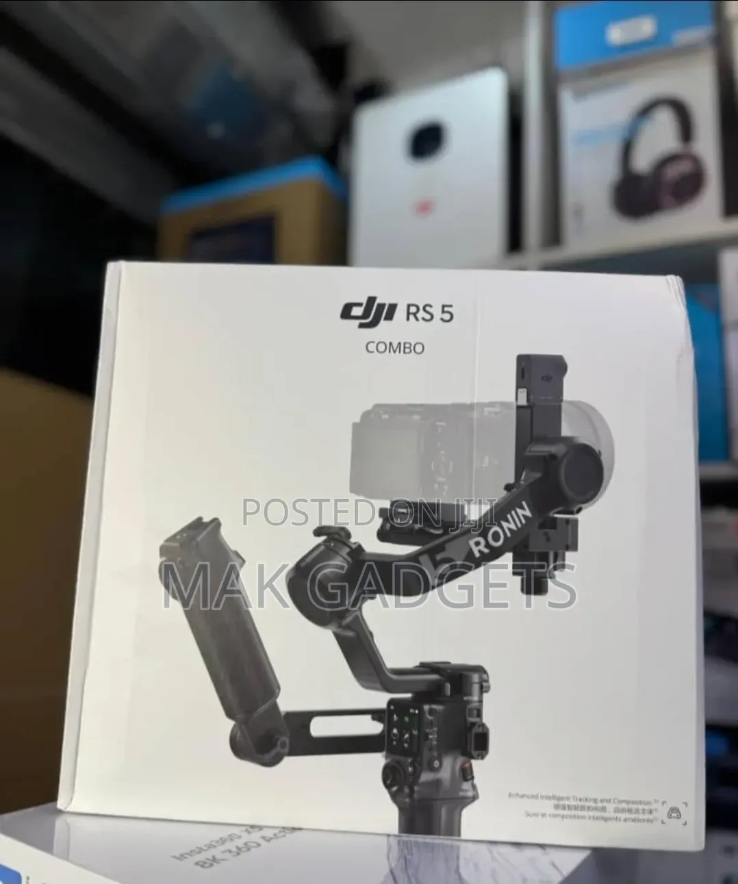 Dji Rs 5 Combo Gimbal Stabilizer for Cinema Camera
