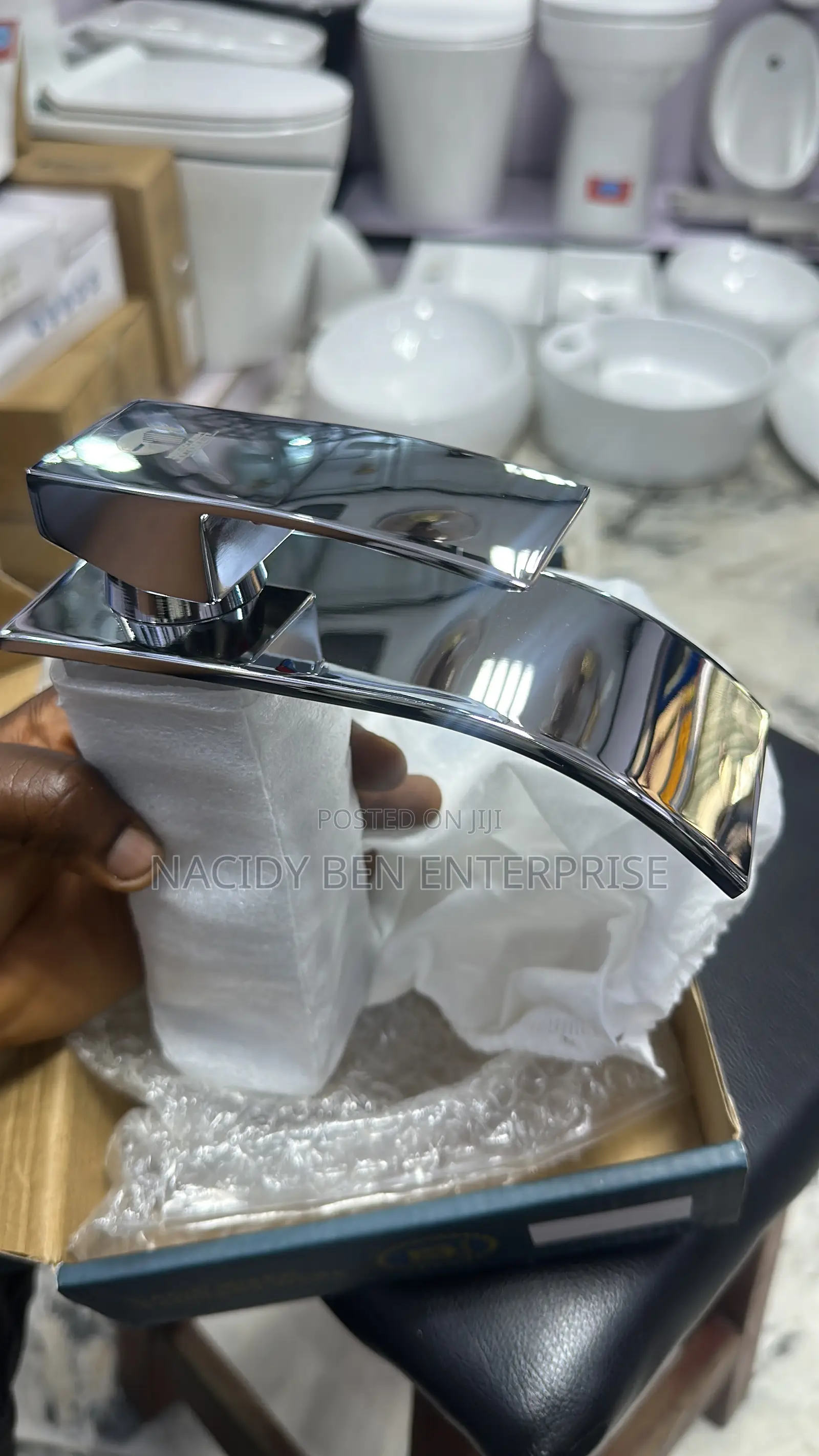 Water Fall Basin Tap (Chrome)