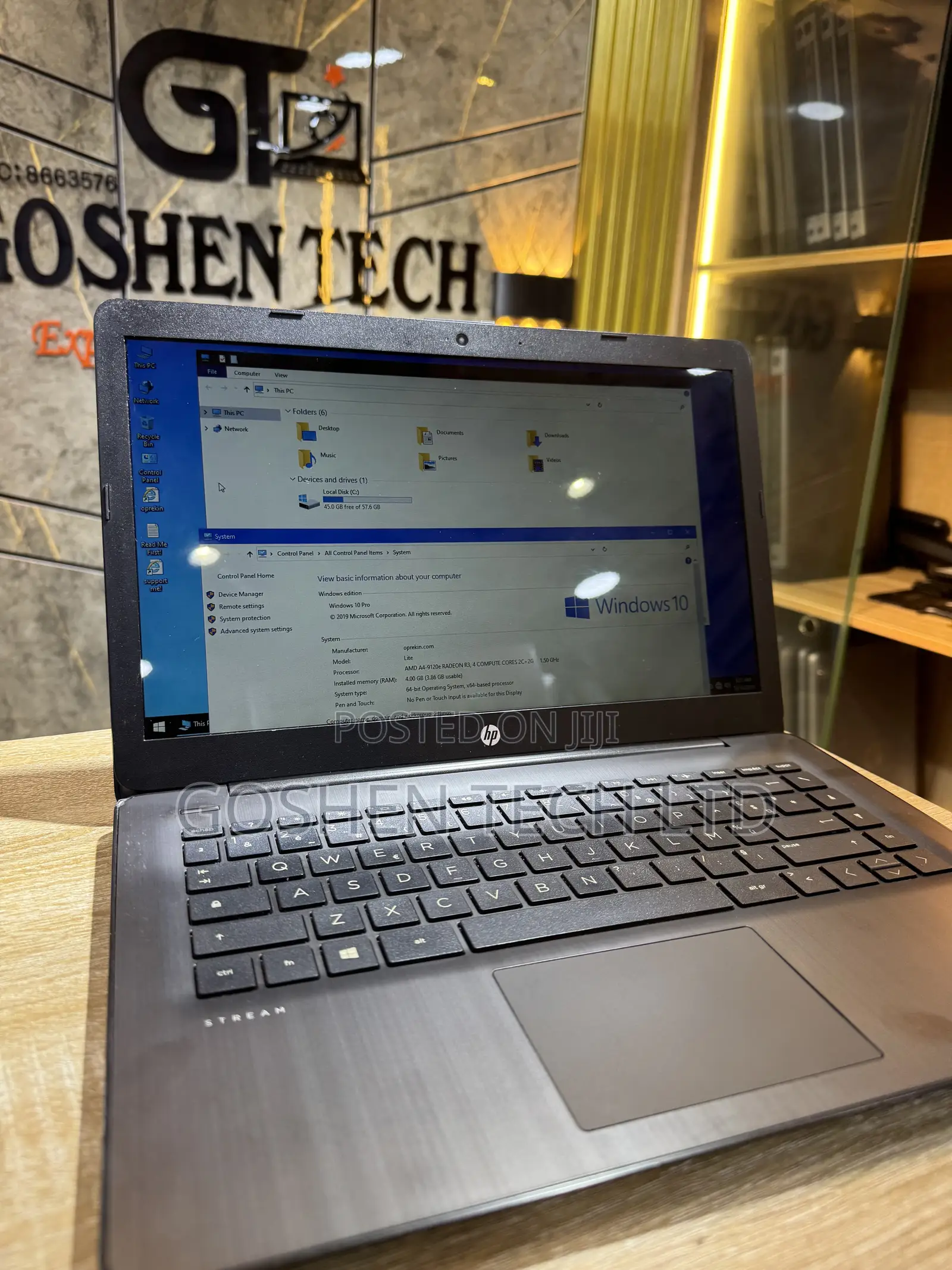 Laptop HP Stream 14 4GB AMD A4 eMMC 60GB