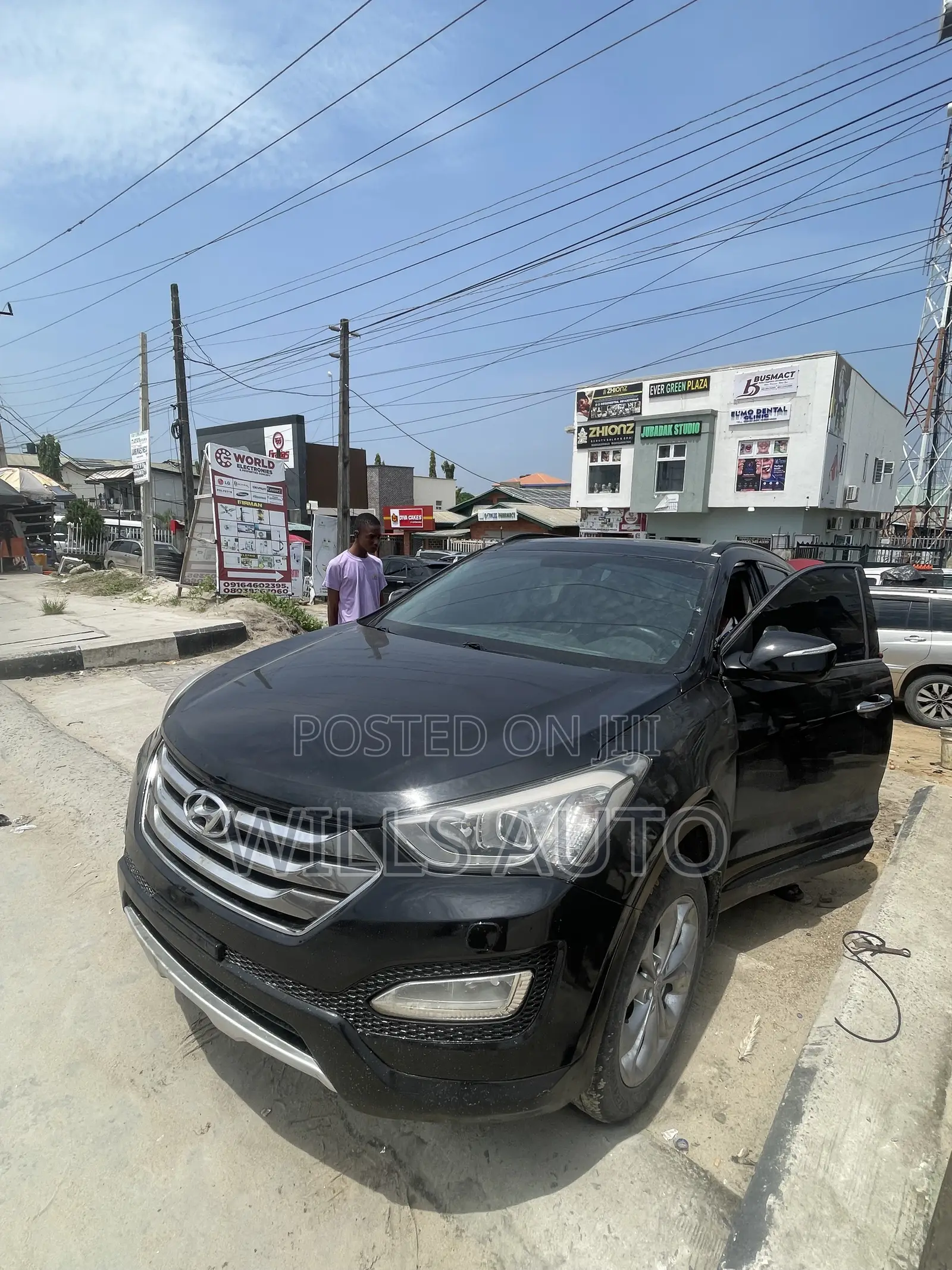 Hyundai Santa Fe 2015 Black