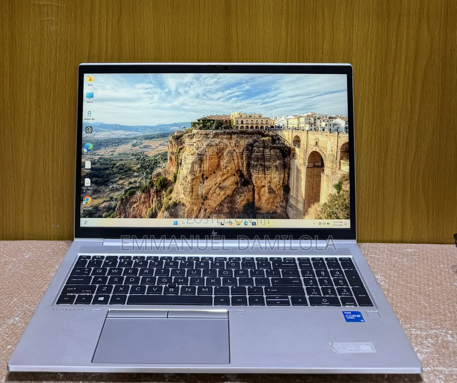 Laptop HP EliteBook 850 G8 8GB Intel Core i5 SSD 256GB
