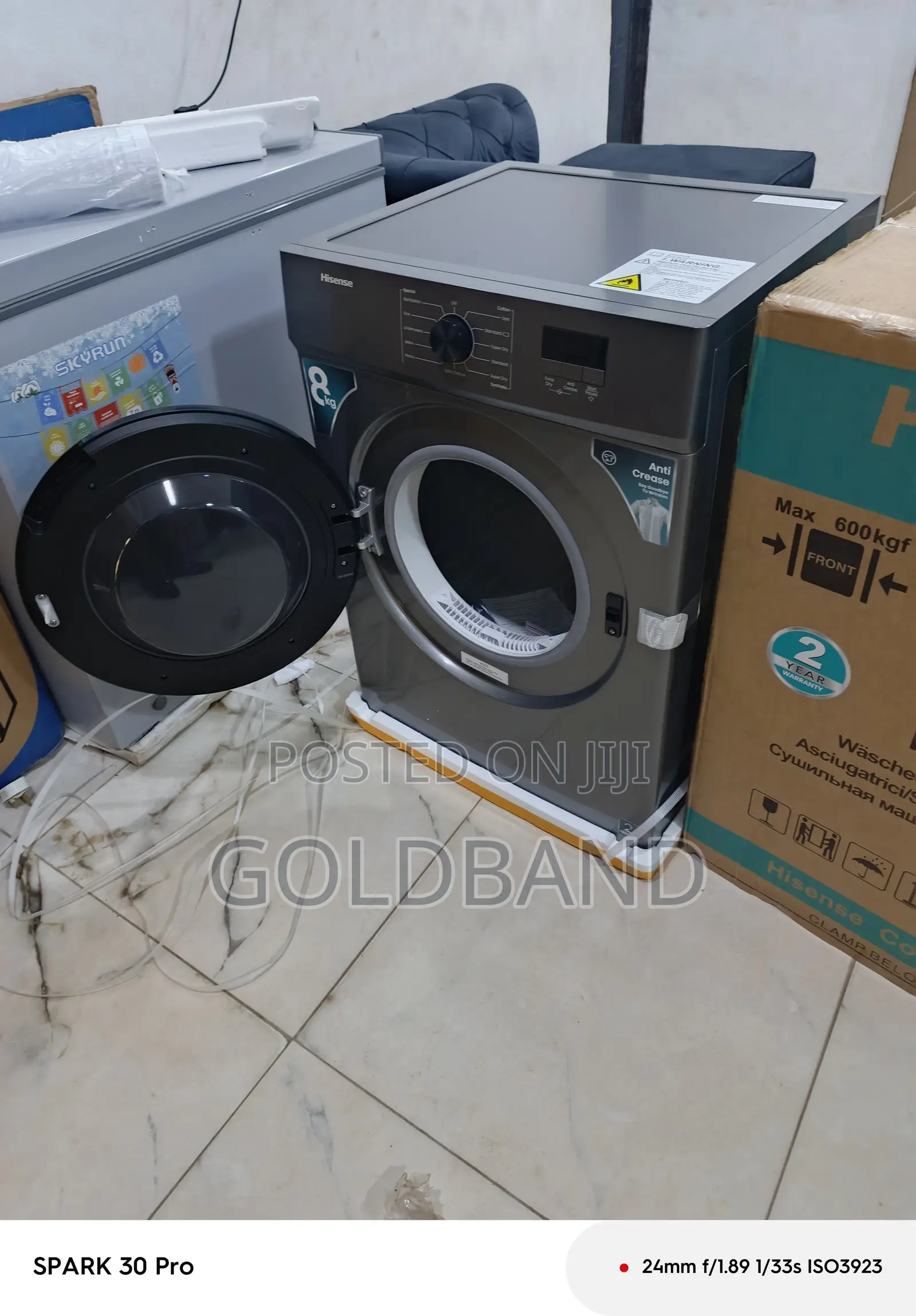 Hisense 8kg Dryer With Child Safety Lock