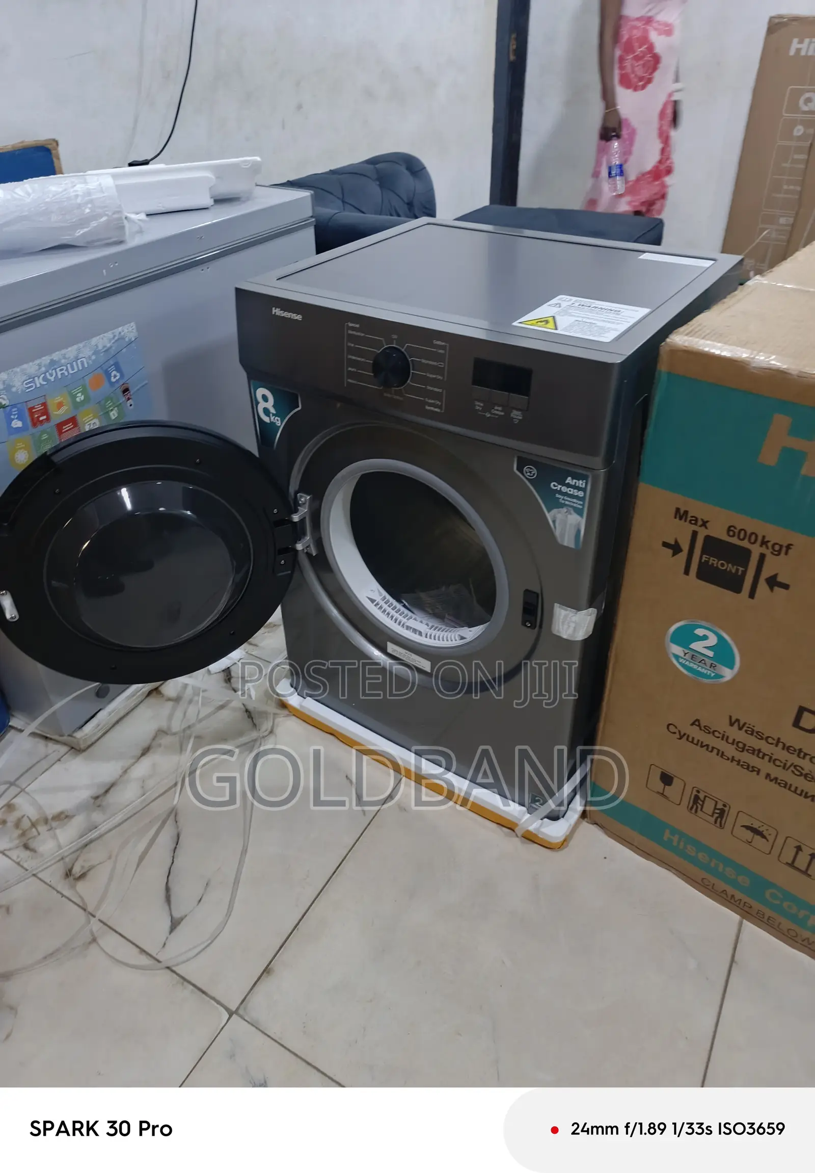 Hisense 8kg Laundry Dryer – Easy to Use