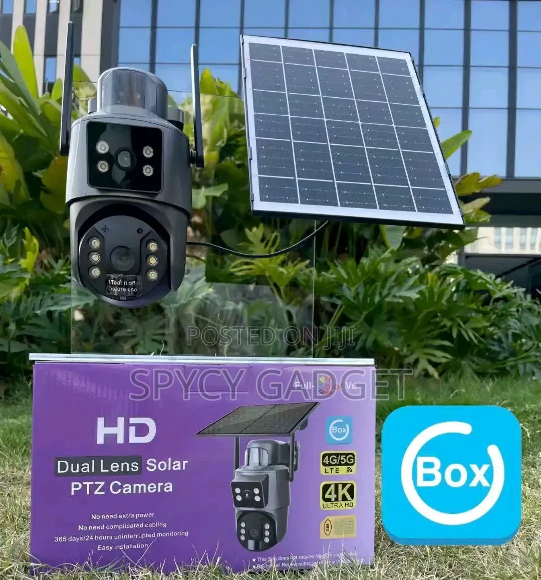 Ubox 4g Dual Lens Solar Surveillance Camera