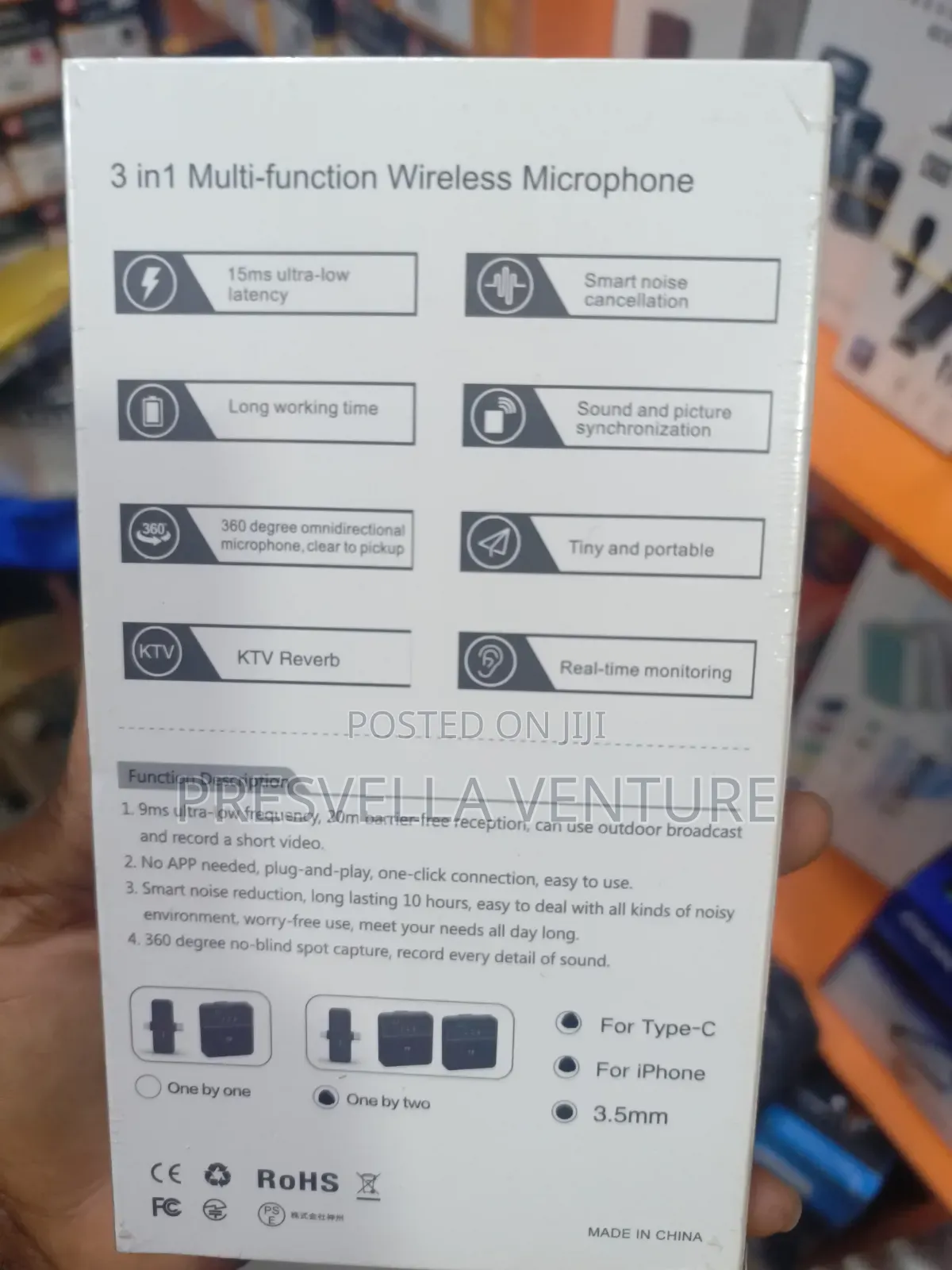Baiwangli Sx39 Wireless Microphone