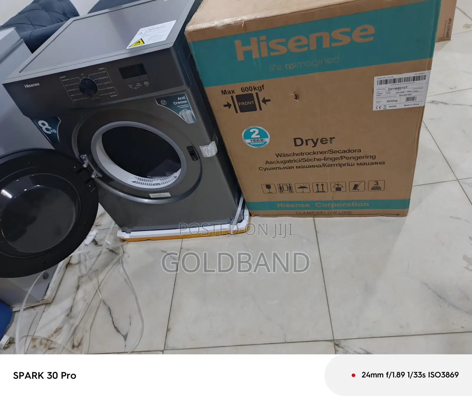Hisense Dv1w801ut Dryer for Busy Households