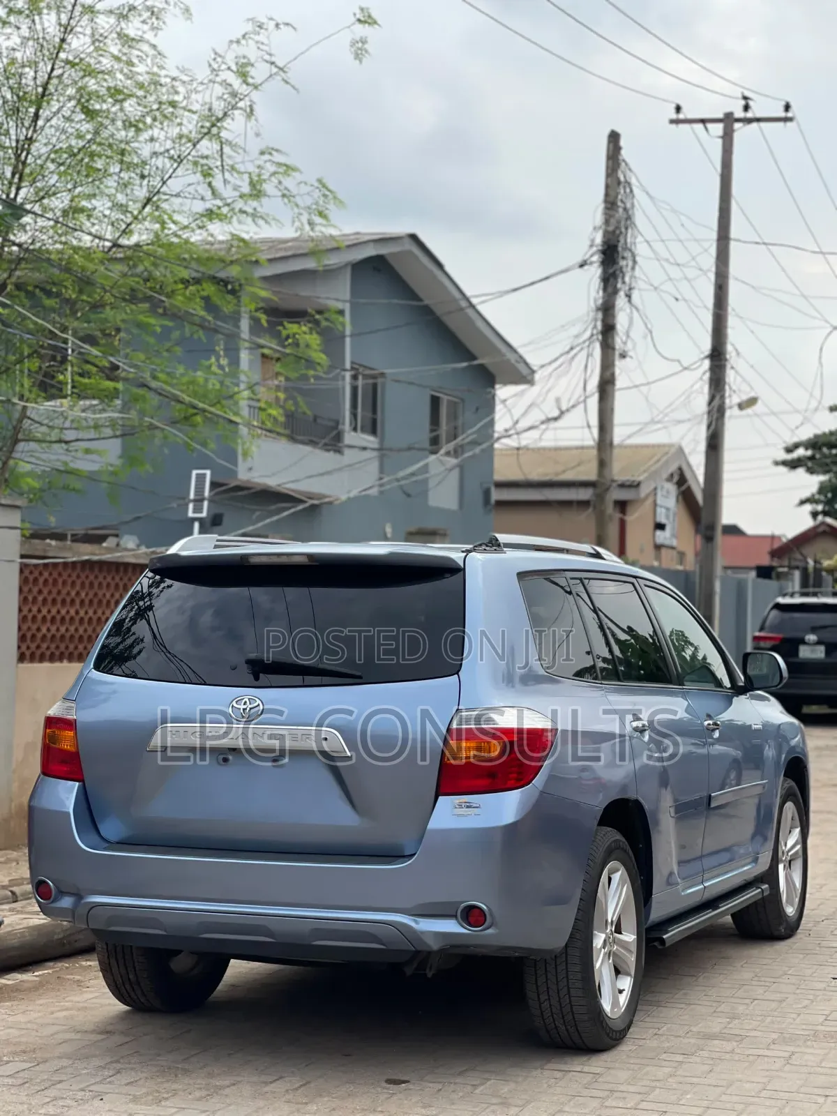 Toyota Highlander Limited 2009 Blue