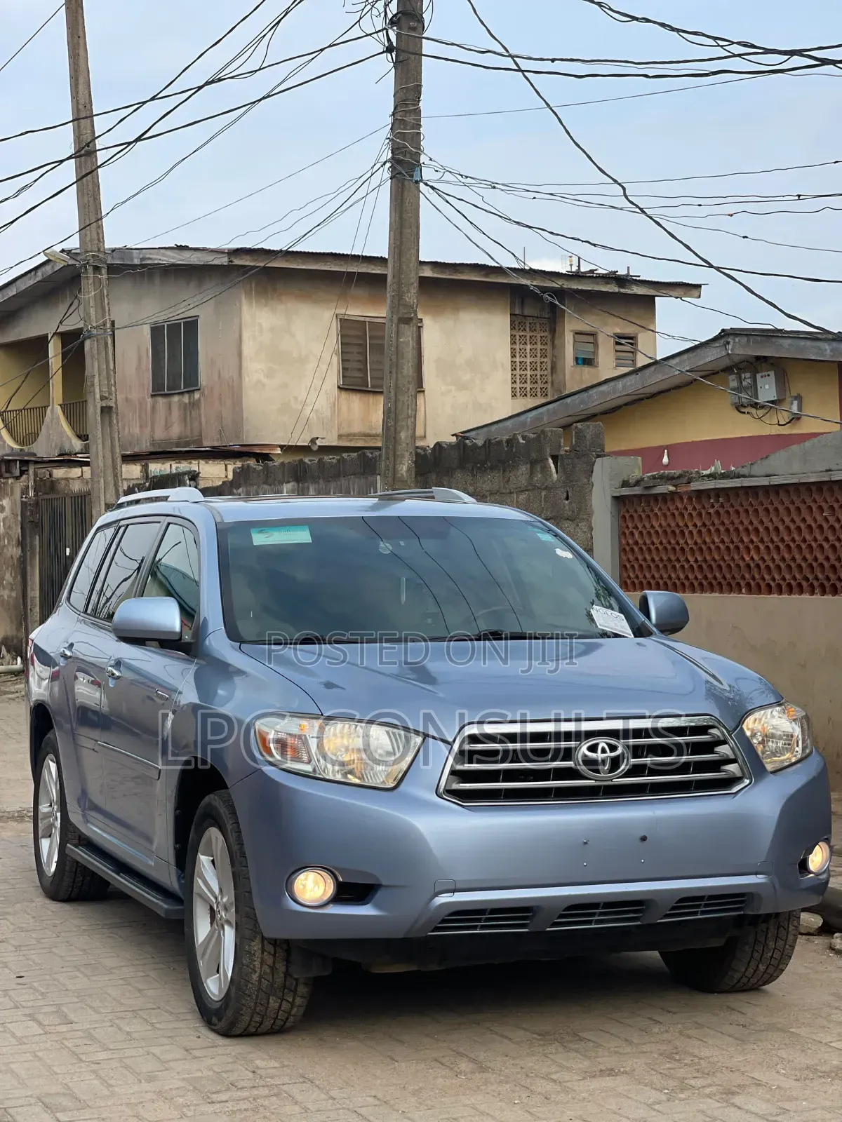Toyota Highlander Limited 2009 Blue