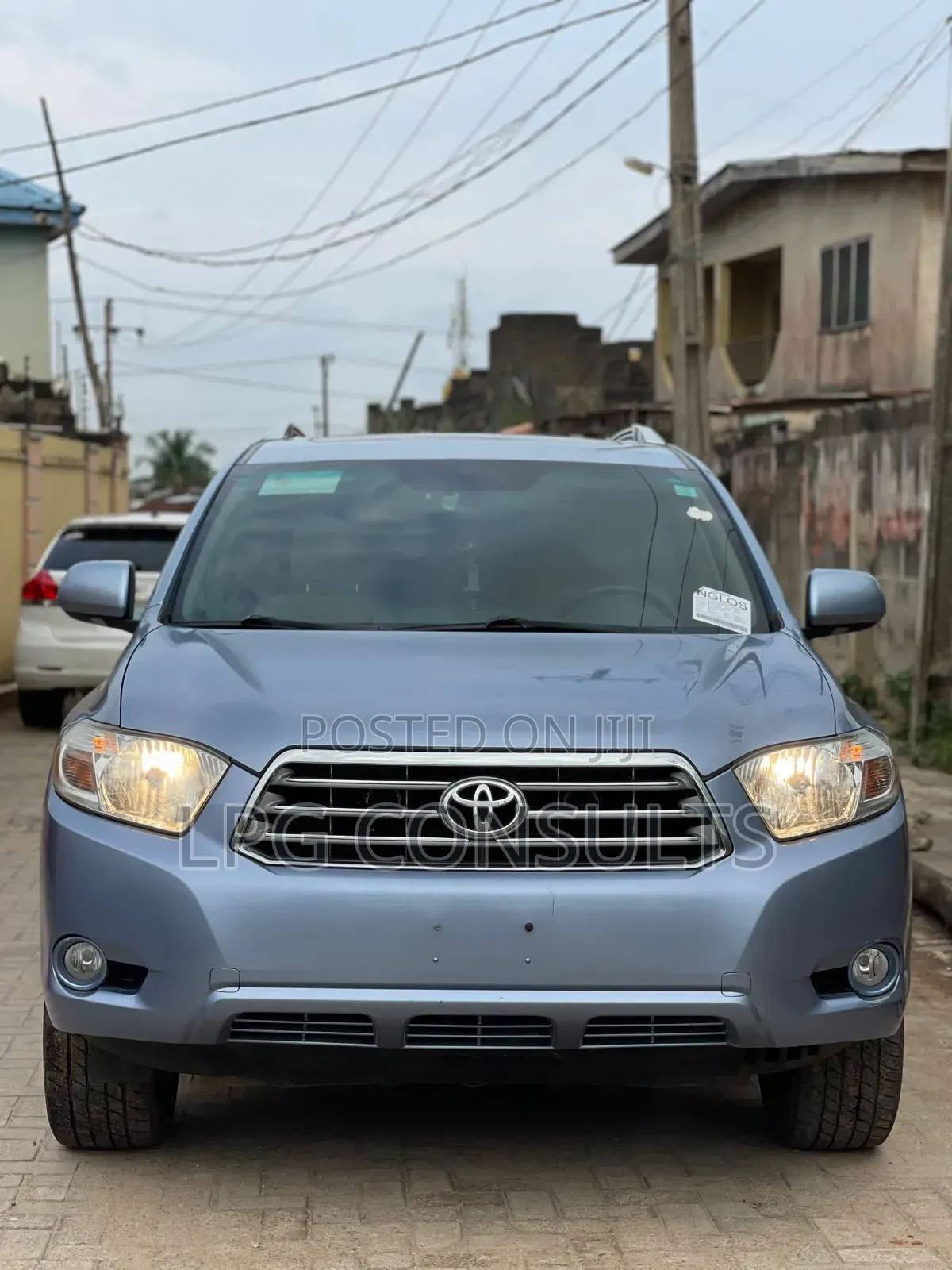 Toyota Highlander Limited 2009 Blue
