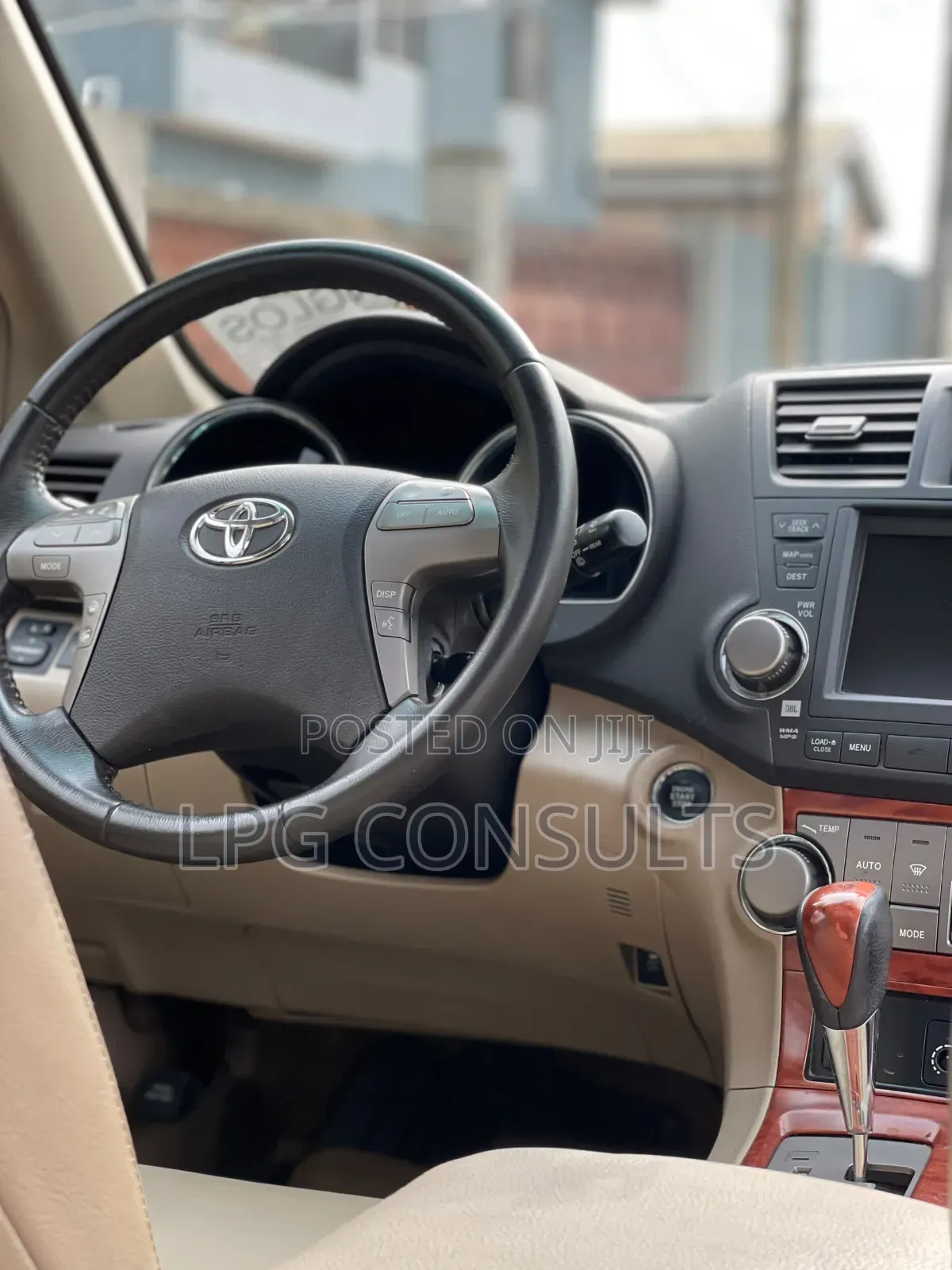 Toyota Highlander Limited 2009 Blue
