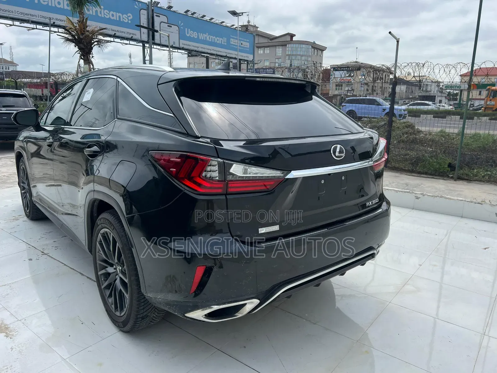 Lexus RX 350 F Sport AWD 2017 Black