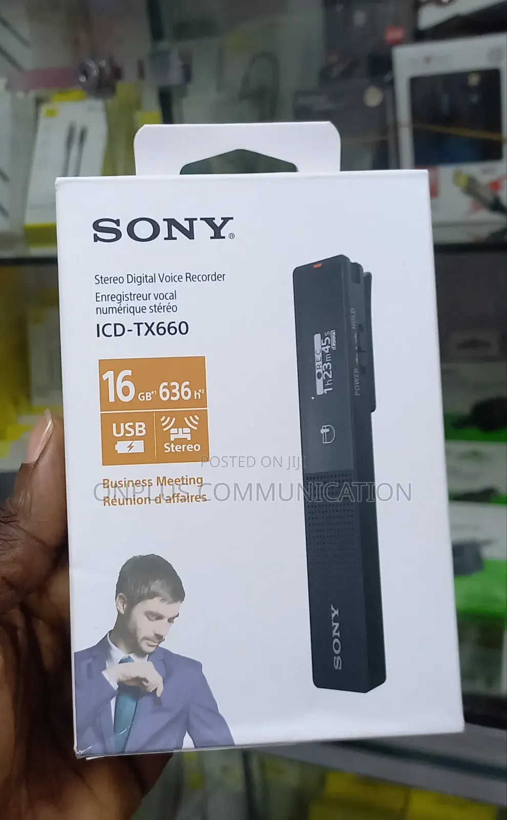 Ony LCD-Tx660 Digital Voice Recorder