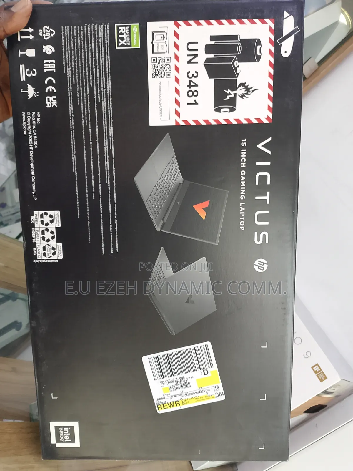 New Laptop HP Omen 15 16GB Intel Core i5 SSD 512GB