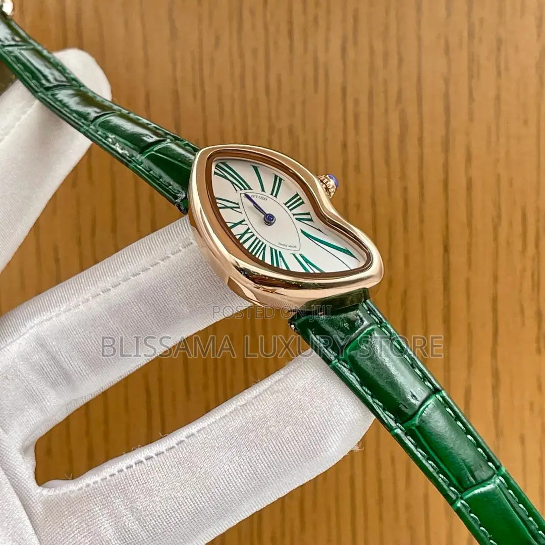 Cartier Luxury Female Leather Wristwatch – Elegant, Stylish Durable
