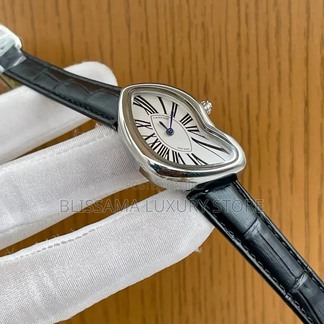 Cartier Luxury Female Leather Wristwatch – Elegant, Stylish Durable