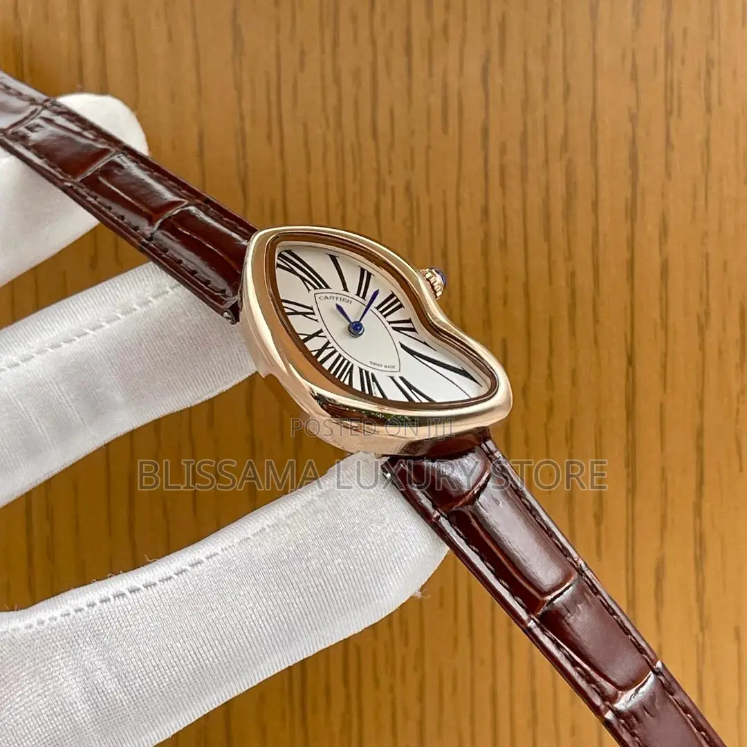 Cartier Luxury Female Leather Wristwatch – Elegant, Stylish Durable