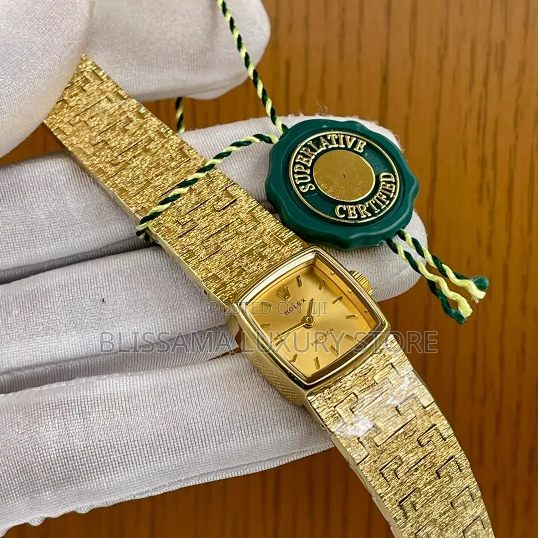 Rolex Luxury Female Chain Strap Wristwatch –Elegant, Stylish Durable
