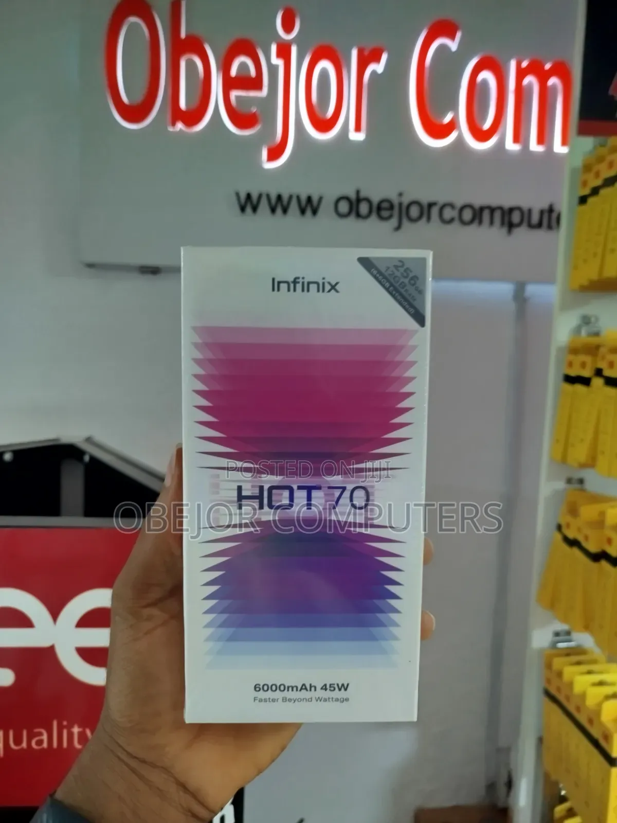 New Infinix Hot 70 256 GB