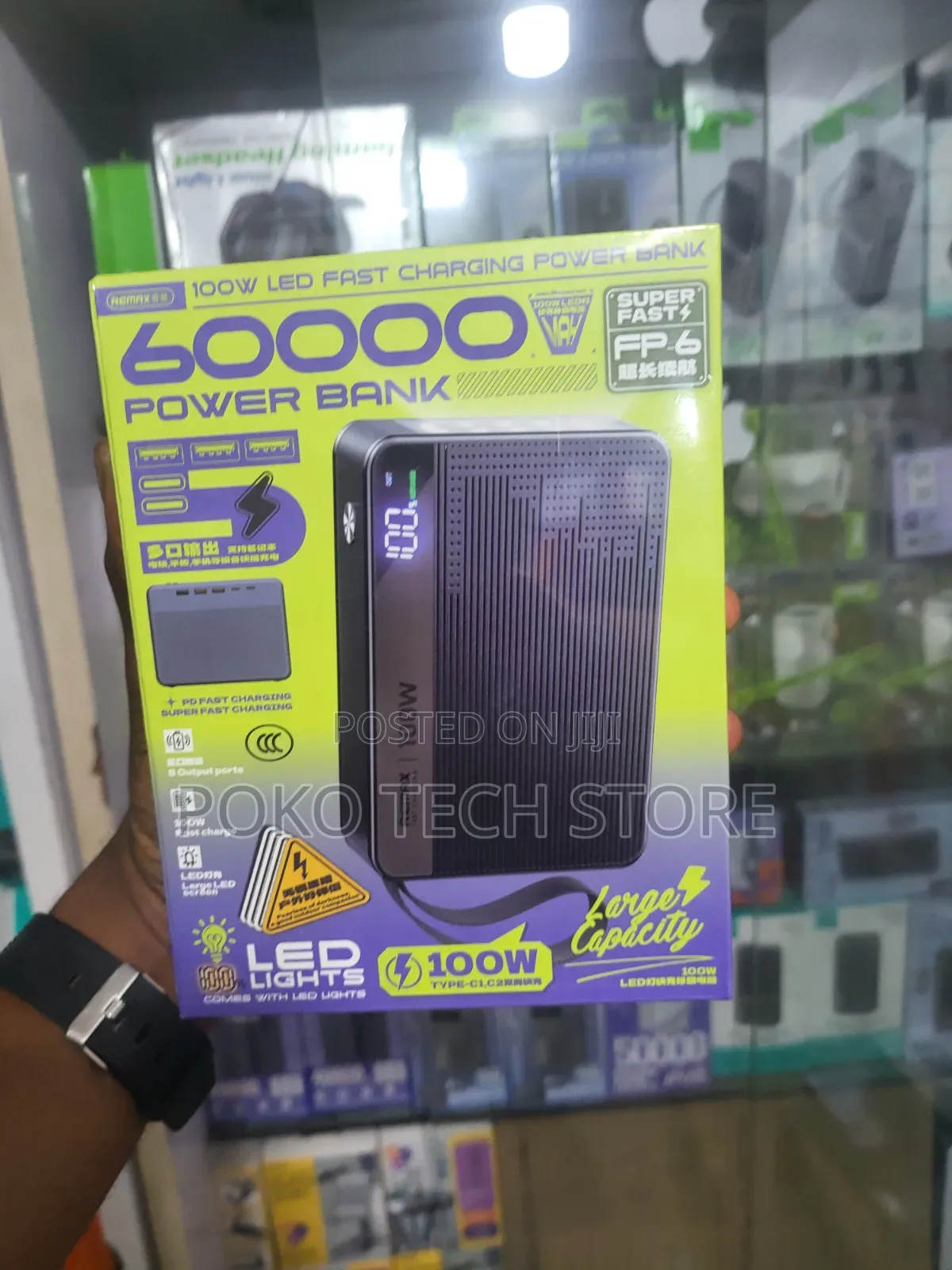 Remax Fp-6 100w 60,000mah Power Bank