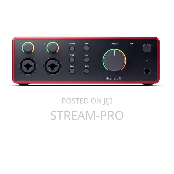 Scarlett 4i4 4th Generation Audio Interface