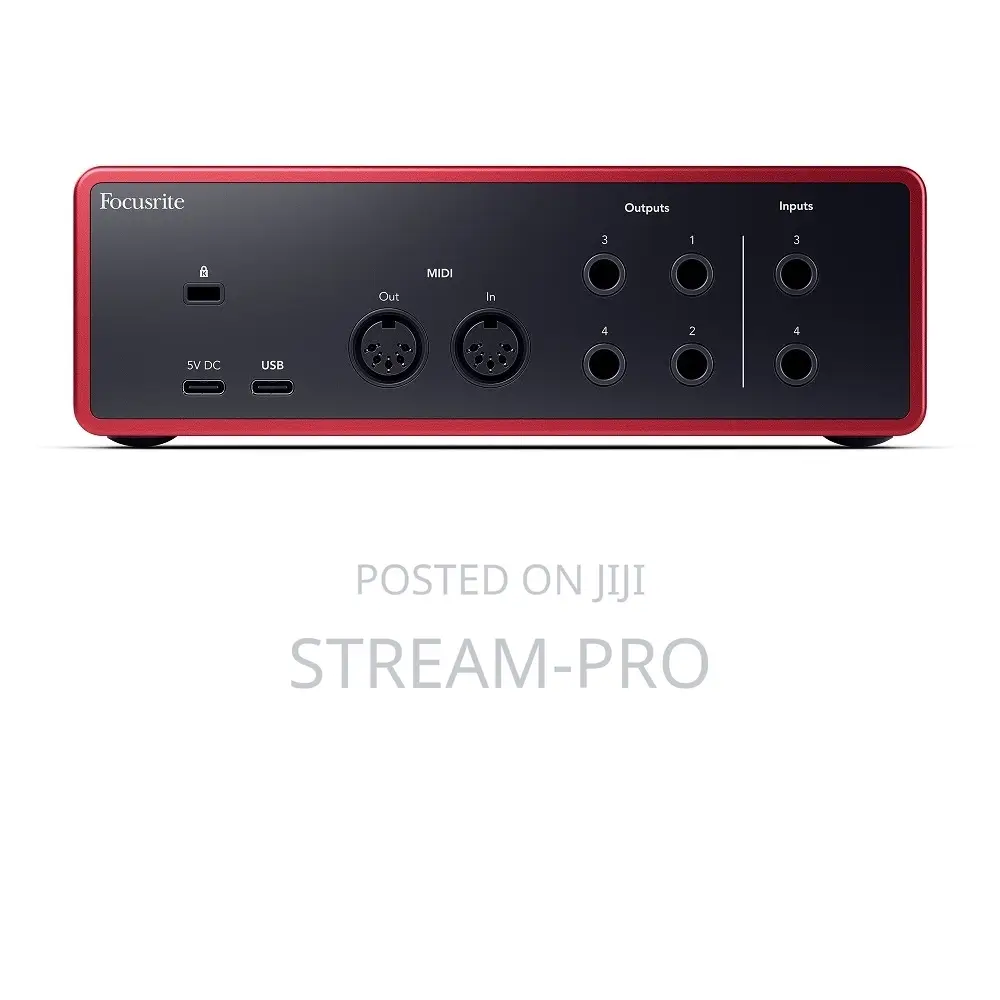 Scarlett 4i4 4th Generation Audio Interface