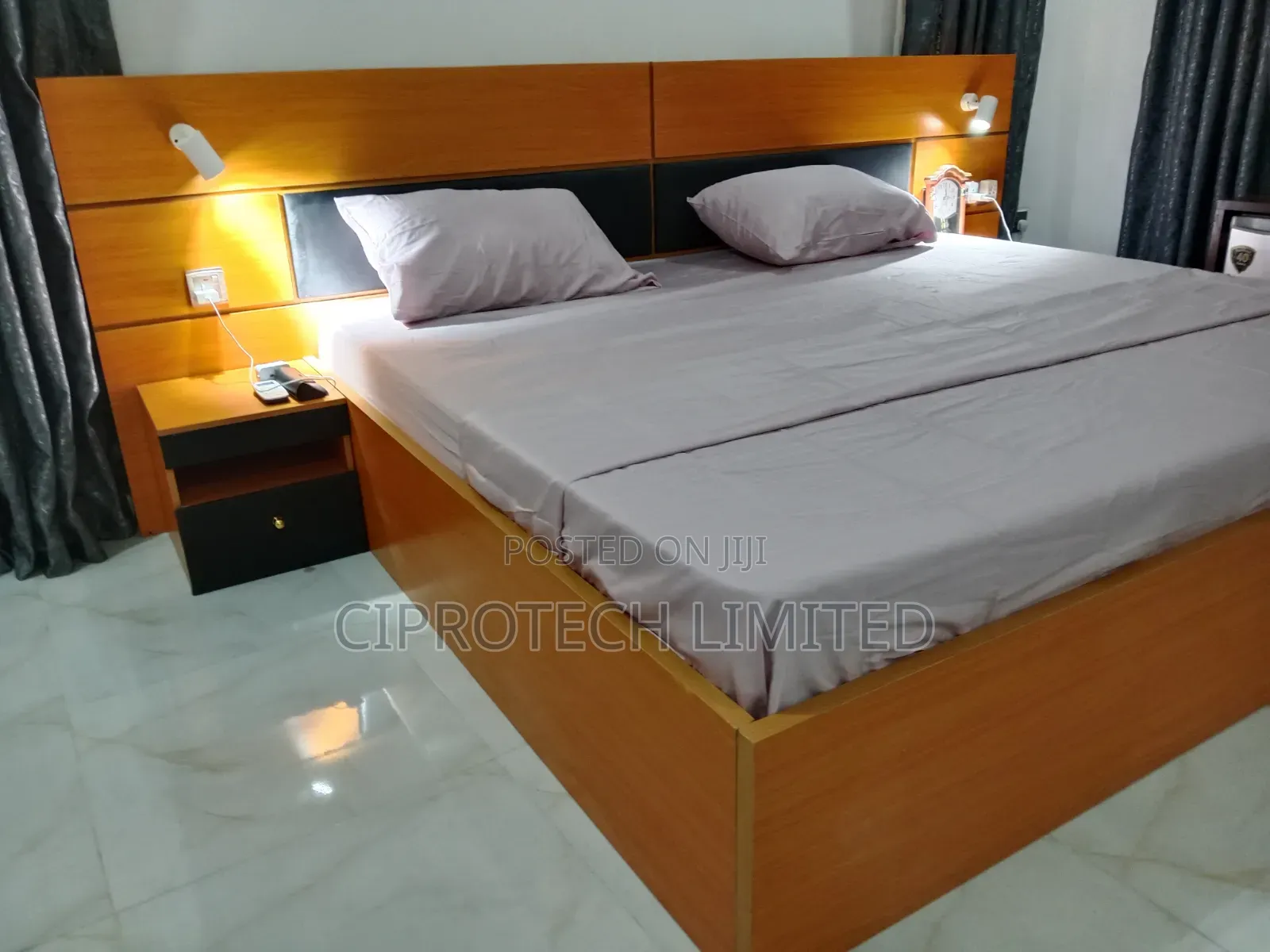 Wooden Bed 6x6