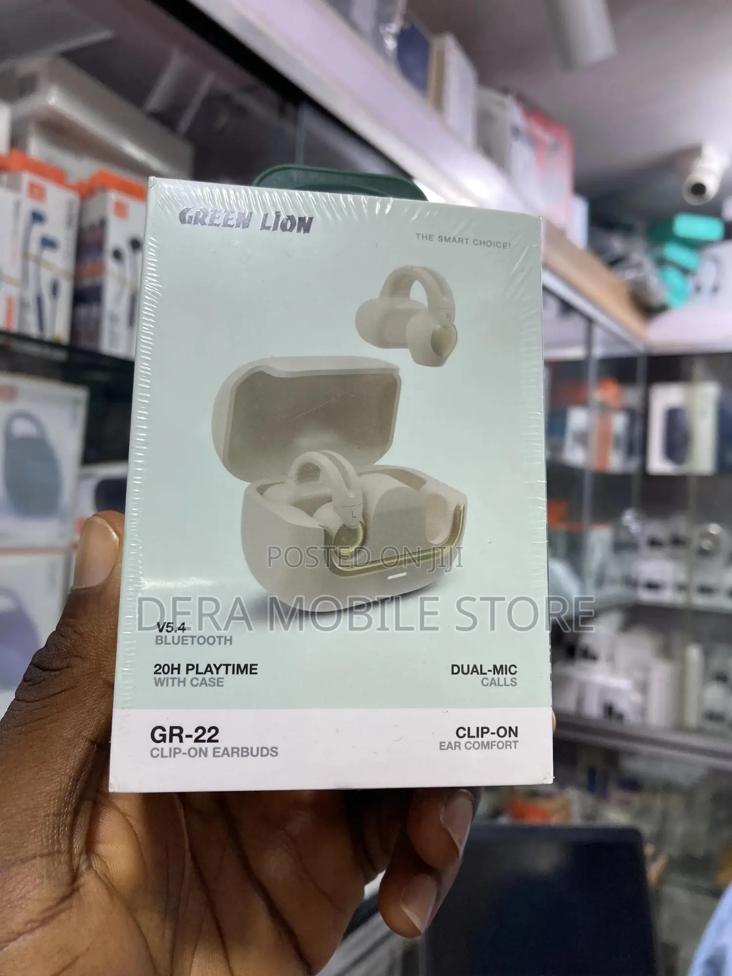 Green Lion Gr-22 Clip-on Earbuds