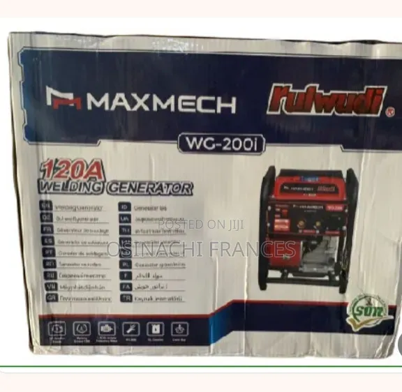 Maxmech Gasoline Welding Generator Machine 120amps
