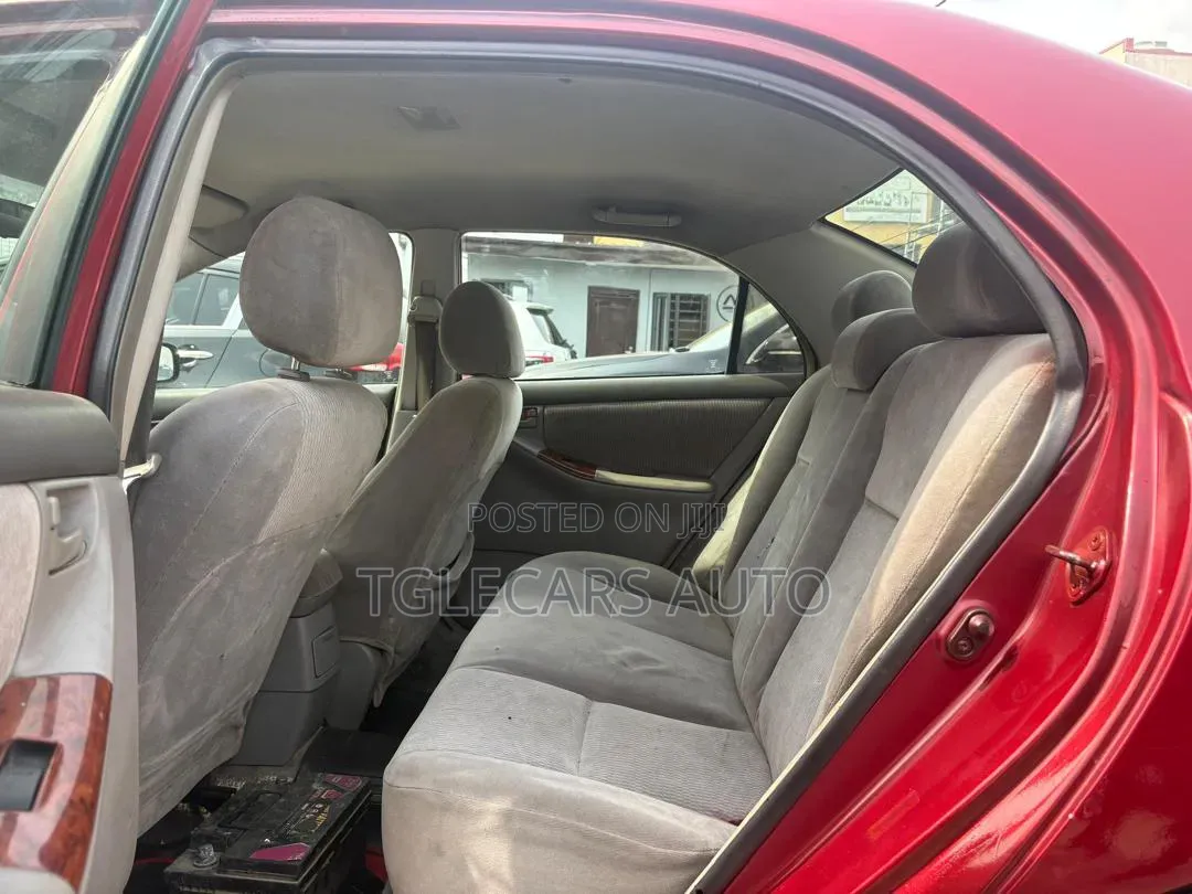 Toyota Corolla 2005 Red