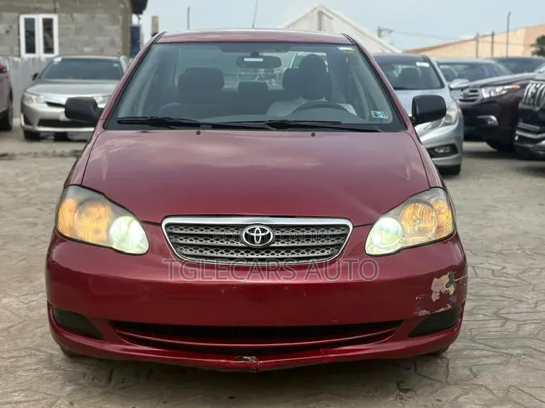 Toyota Corolla 2005 Red