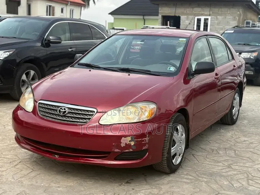 Toyota Corolla 2005 Red