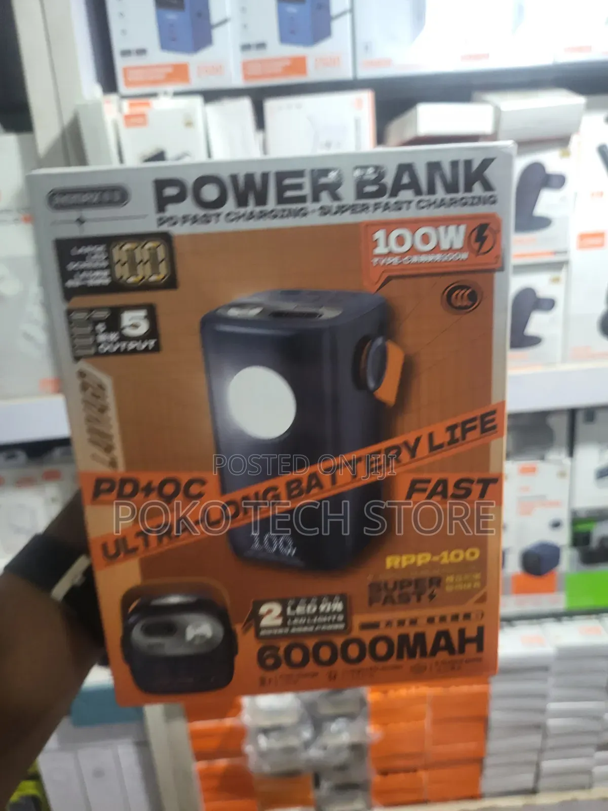 Remax Gutitan Series RPP-100 Power Bank With a 60,000mah
